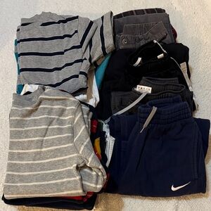 Boys size 8 Lot. Nike, Gap, Old Navy, Cherokee, Gymboree. Shirts, athletic pants